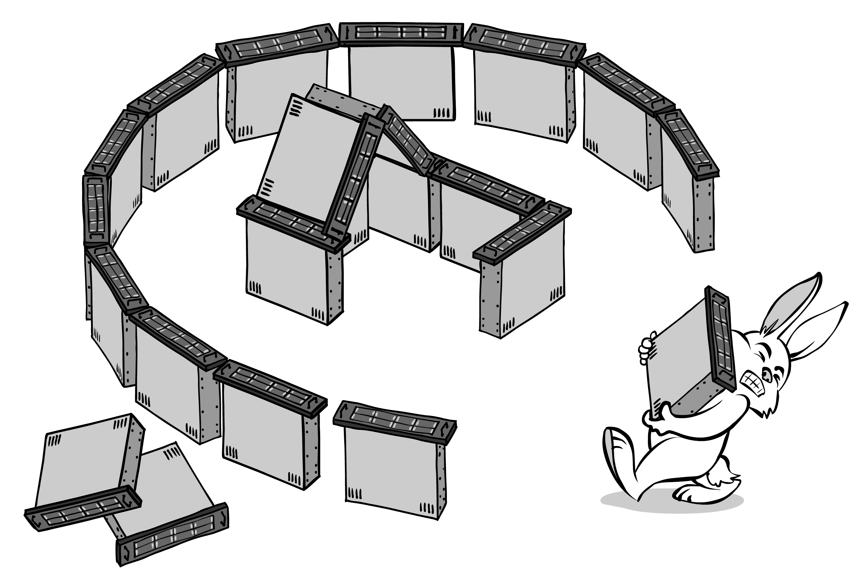 Server-Side MMO Architecture. Naïve, Web-Based, and Classical Deployment Architectures - Post preview image