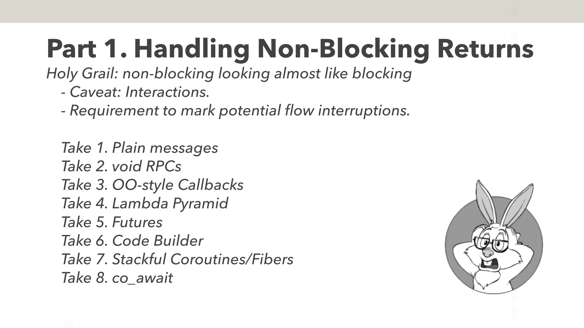 Eight Ways to Handle Non-Blocking Returns in Message-Passing Programs - with Script - Image 10
