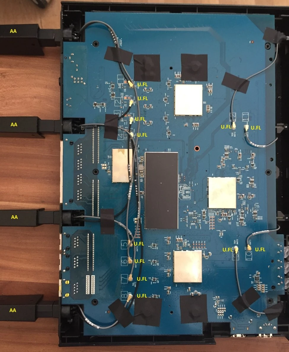 Netgear Nighthawk X8 PCB